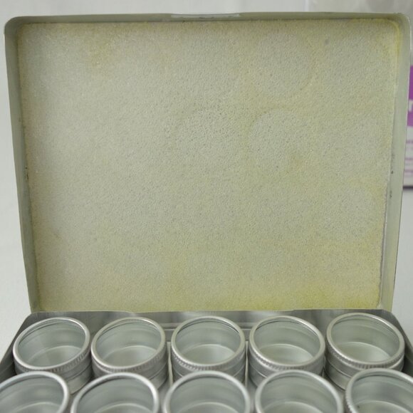 24 and 20 Piece Bead and/or Gem Storage System With Screw Top Lids - Picture 6 of 10
